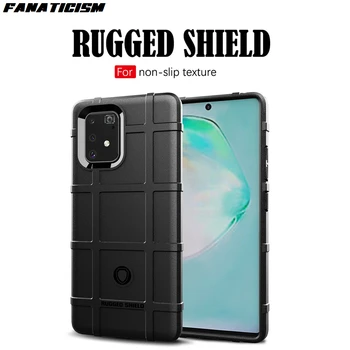 شراء 100 قطعة عالية الجودة وعرة درع درع الحال بالنسبة لسامسونج غالاكسي A91 A81 A80 A71 5G A90 حالة سميكة التكتيكية المطاط غطاء الهاتف