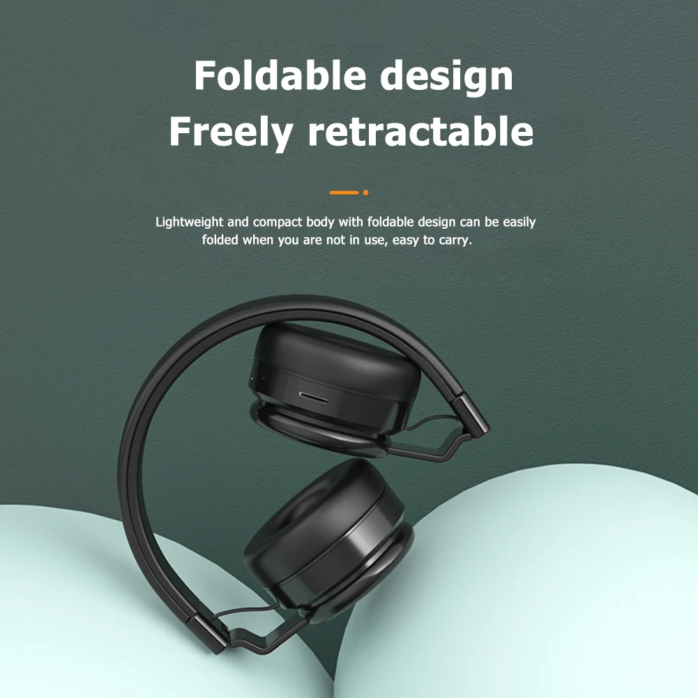 Bluetooth 5 0 Wireless Headphone 3 5mm Wired Headset for Music Audio Calling for Computer Tablets Smartphone