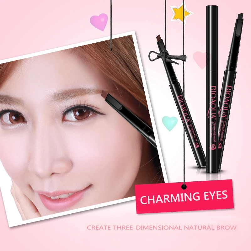 BIOAQUA Penciltic Eyebrow Makeup Paint EyeBrow Pencil Cosmetics Brow Eye Liner Tools Beauty Makeup Eyebrow Enhancers Automatic BIOAQUA Penciltic Eyebrow Makeup Paint EyeBrow Pencil Cosmetics Brow Eye Liner Tools Beauty Makeup Eyebrow Enhancers Automatic