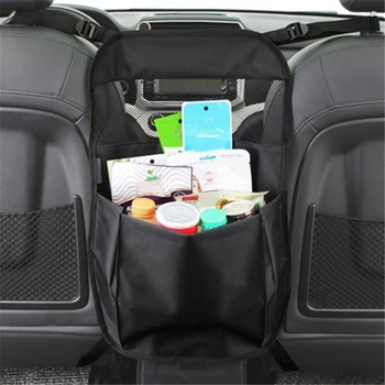 

Multi-Pocket Car Seat Back Organizer Felt Storage Container Hanging Box Multifunction Vehicle Storage Bag Car-styling