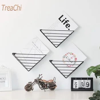 

Wall Hangs Type Buy Thing To Wear Iron Art Triangle Bookshelf Aureate Show Shelf Sitting Room Wall Adornment Housewares