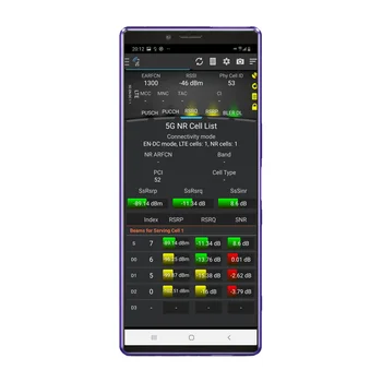

Tems&Nemo Sony Xperia 1(XZ4) tems pocket J9110,support VOLTE,4×4MIMO test phone