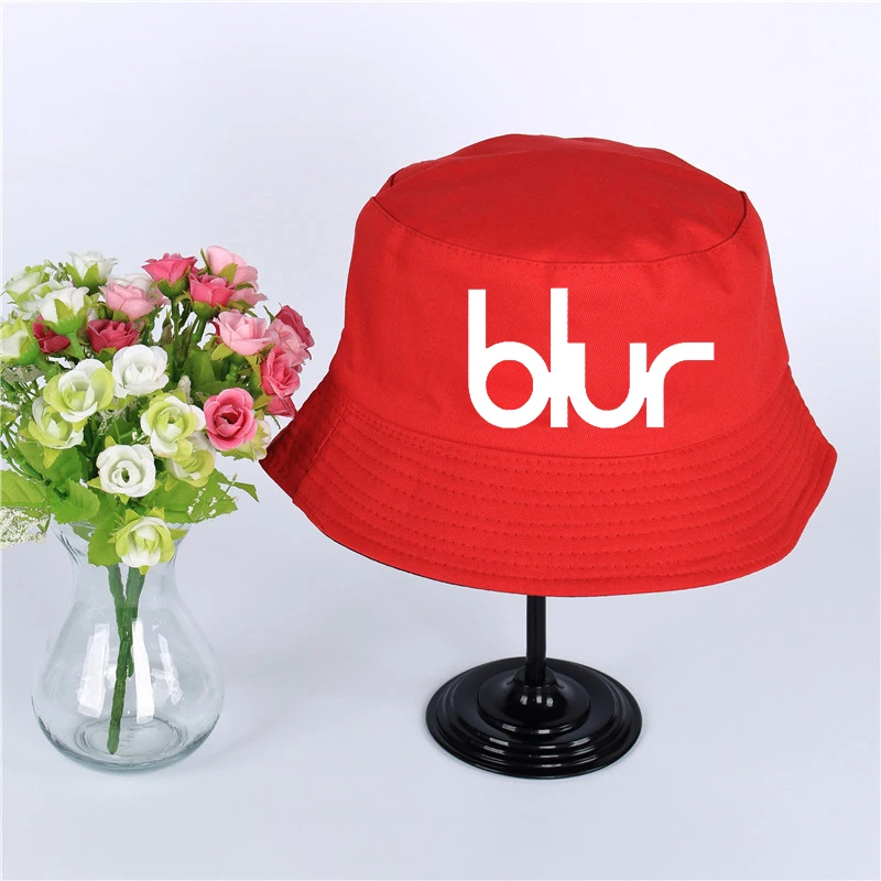 Blur логотип летняя шляпа Женская Мужская Панама, шляпа-Панама размытый дизайн плоский солнцезащитный козырек рыбалка, рыбак шляпа
