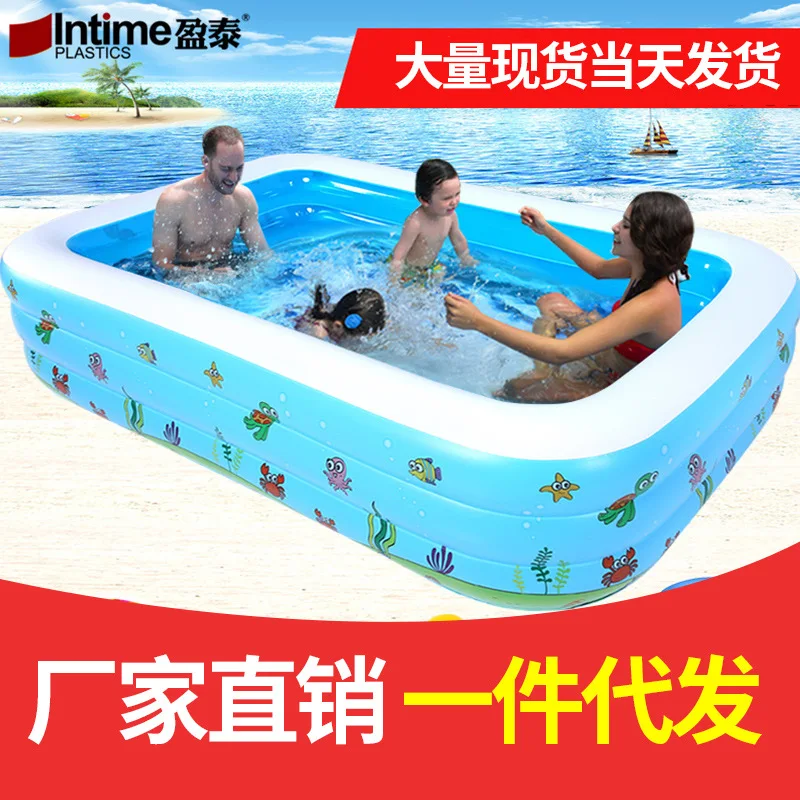

Intime Inflatable Swimming Pool Infant Swimming Pool Children Pool Infant Tub Infants Swimming Pool Household Baby Care Table
