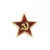 Россия СССР Красная Звезда Значок Лацкан Булавки Винтаж Античная Классика Ретро металлический значок Брошь Сувенирная коллекция Советский Союз