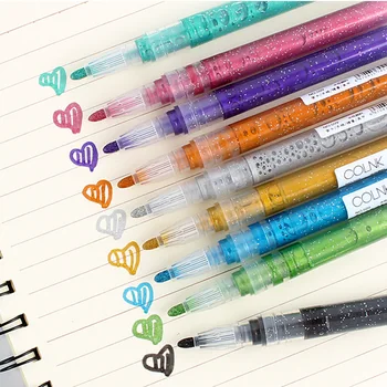 

Permanent Marker Pen Permanent Fine Tip Marker Set Diy Album Scrapbooking Metallic Marker Works Plastic/Wood/Stone/Metal/Glass