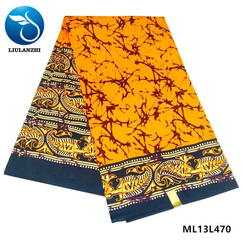 Воск liulanzhi дизайн принты Анкара воск дешевле для вечерние Африканский Воск Печать tissu 6 ярдов полиэстер Анкара ткань ML13L463-479