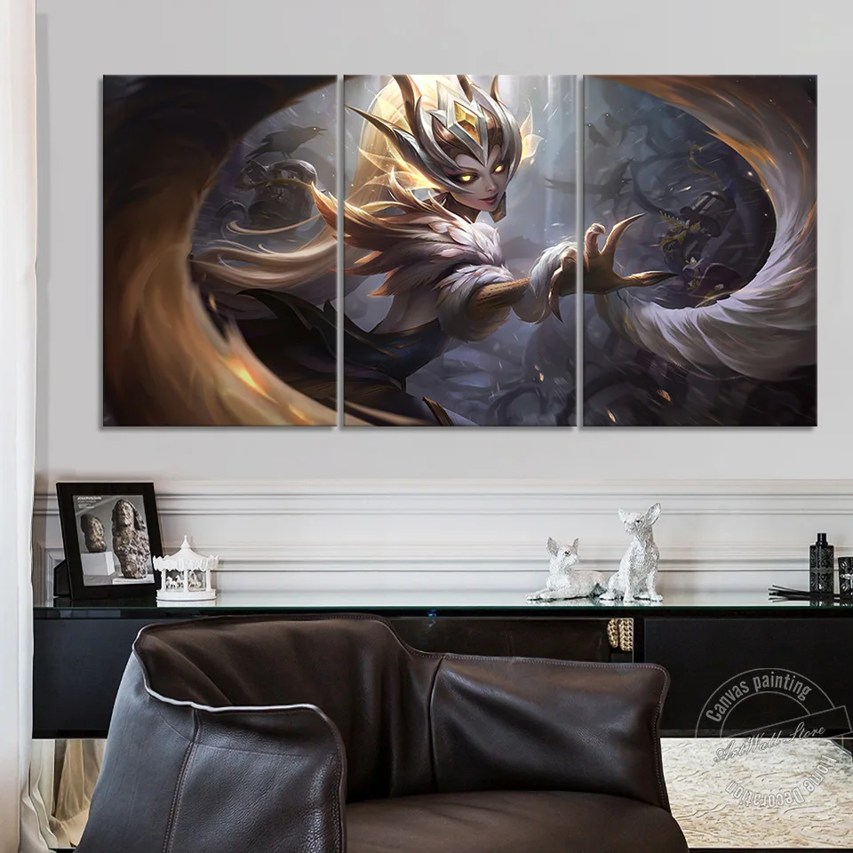No Frame League of Legends Video Game Poster Zyra HD Print Canvas Painting Home Decor LOL Rise of The Thorns Wall Art Picture - AliExpress Home & ...