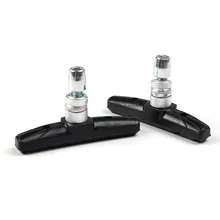 Велосипедные тормозные колодки для горного велосипеда V-Brake Rubber Block аксессуары для езды оборудование черный и белый с рисунком