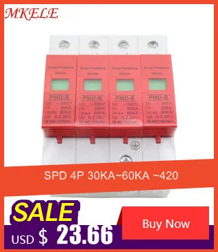 Дом стабилизатор напряжения SPD 2 P/3 P/4 P 10KA ~ 80KA ~ 385VAC 20KA ~ 40KA защитный низкого напряжения предохранительное устройство Makerele Новые поступления