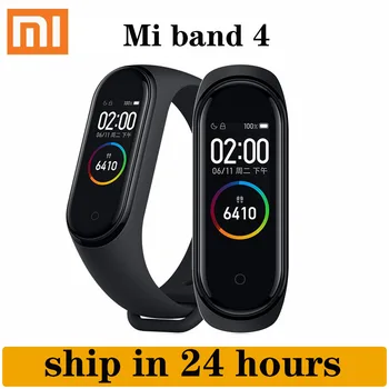 

Original Xiaomi Mi Band 4 Smart Watch CN Version Heart Rate Activity Fitness Tracker Smart Band Bracelet Smart Watch