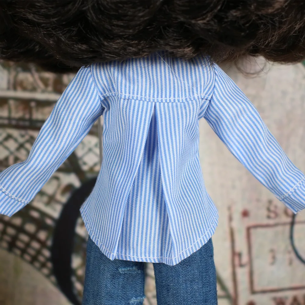 Blyth кукла Полосатая юбка подходит для Блит ледяной Azone joint body factory 1/6 кукла