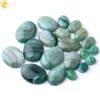 CSJA Piedra Natural ovalada venas verdes agatas cabujones para mujer hombres joyería hacer cuentas sueltas DIY anillo colgante Color aleatorio f786 ► Foto 2/6