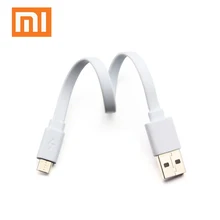 Xiaomi power bank кабель 32 см Micro USB кабель для быстрой зарядки кабель для передачи данных линия powerbank кабель короткий Micro USB шнур кабель