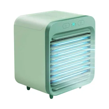 

Portable USB Mini Rechargeable Water-cooled Air Conditioner Desktop Cooler Fan for Outdoor Home LBShipping