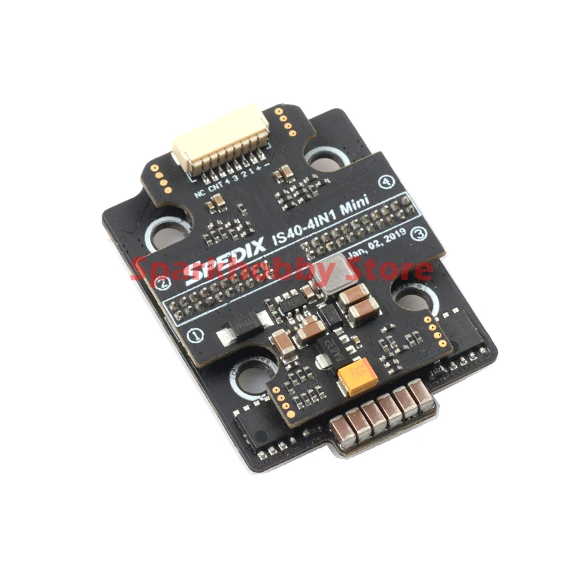 Spedix IS40 40A 2-6S 20x20 4в1 ES BLHeli_32 Dshot1200 para RC Квадрокоптер Дрон FPV гоночный Марко де ротор млултипл де repuesto
