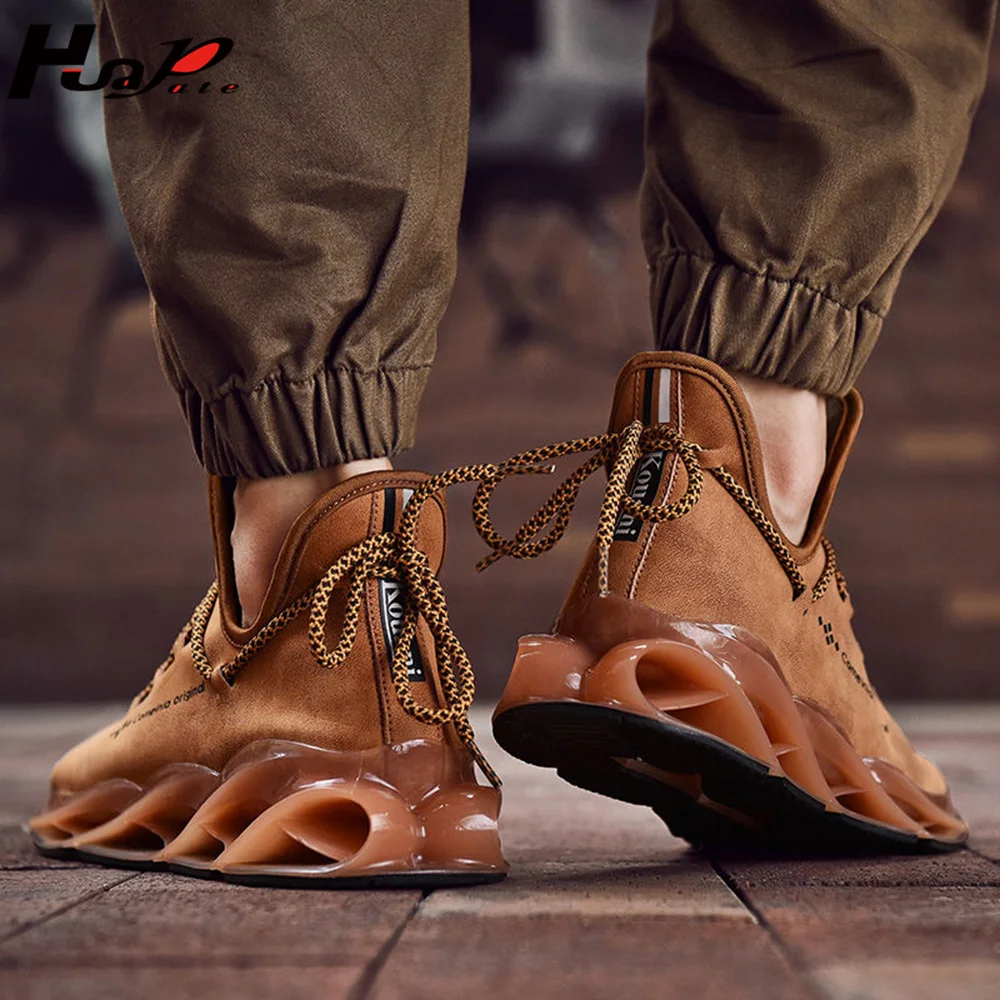 Huapate/Спортивная мужская обувь; бархатная хлопковая обувь; увеличивающая рост повседневная мужская Корейская амортизирующая обувь для бега; Мужская обувь в стиле ретро