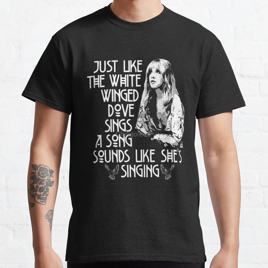 Мужская футболка Ретро альбом Stevie Nicks s подарки женские мужские футболки | одежда