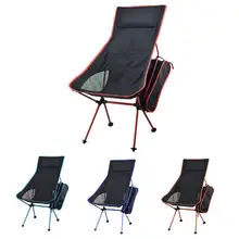 Портативный складной стул с Луной, крепкие удобные сверхлегкие пляжные сиденья для пеших прогулок, рыбалки, кемпинга, отдыха на открытом воздухе, стулья