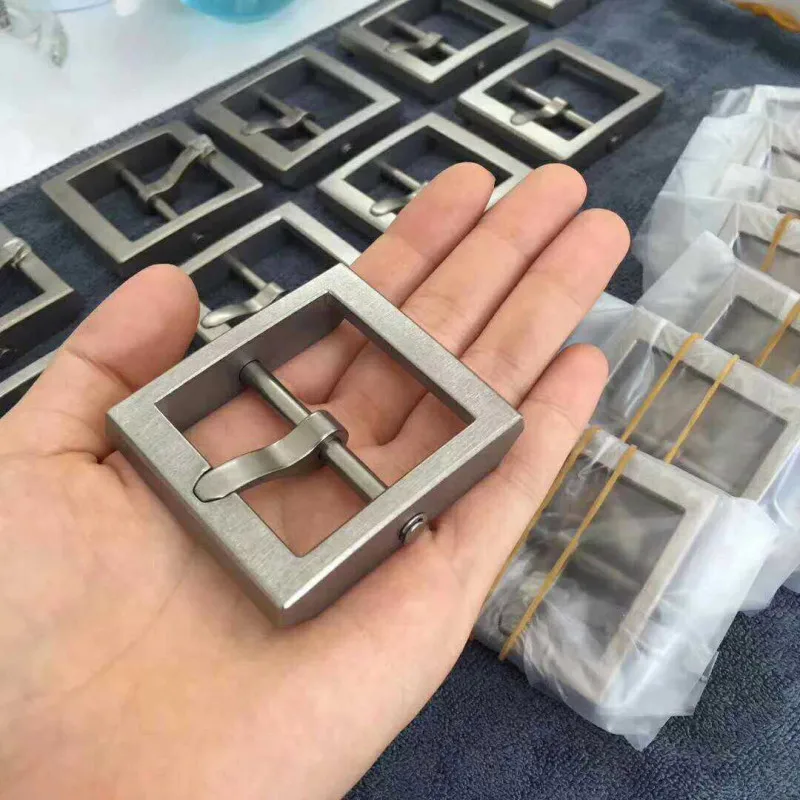 Fit to38 MM Width Belt Detachable Titanium Finished Belt Buckle
