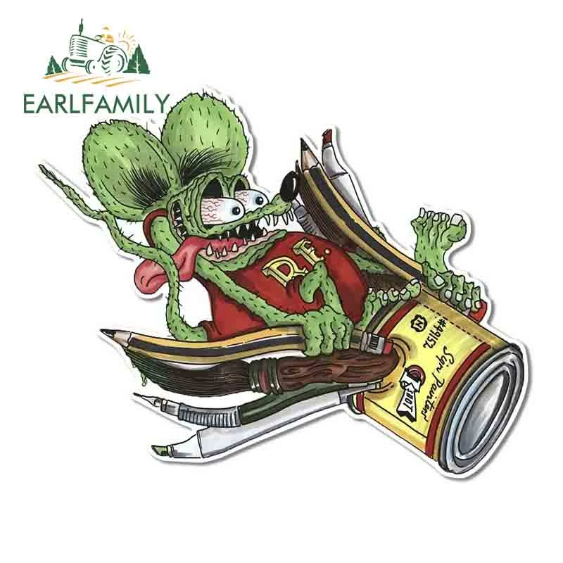 Earlfamily アニメの車のステッカー13cm X 10 3cm 漫画のステッカー ラットの物語のフィンク 車の窓の防水バンパー Car Stickers Aliexpress