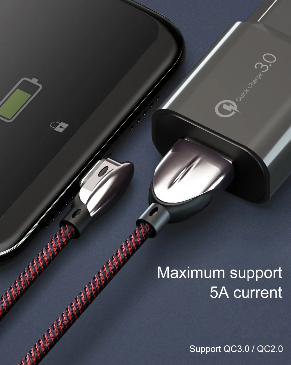 USB кабель для iPhone, зарядное устройство, кабель для быстрой зарядки для iPhone Xs Max Xr X 11 8 7 5A SuperCharge USB C, кабель для huawei mate 30 Pro