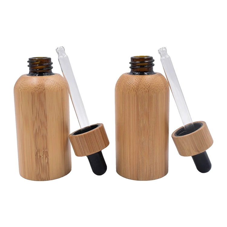 Bamboo dropper cap 100 мл 120 мл стеклянная бутылка-капельница для эфирного масла с бамбуковой крышкой бамбуковая бутылка для сыворотки e-liquid вся бамбуковая Пипетка бутылка эссенция - Цвет: Bamboo dropper cap