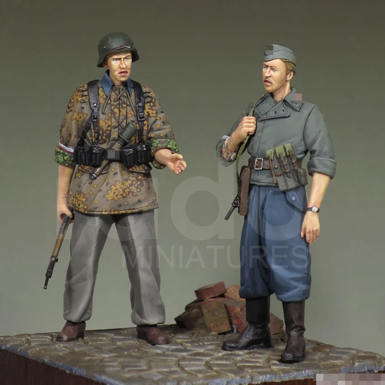 1/35 польская домашняя армия штурмовая команда 1944 модель солдата из смолы GK