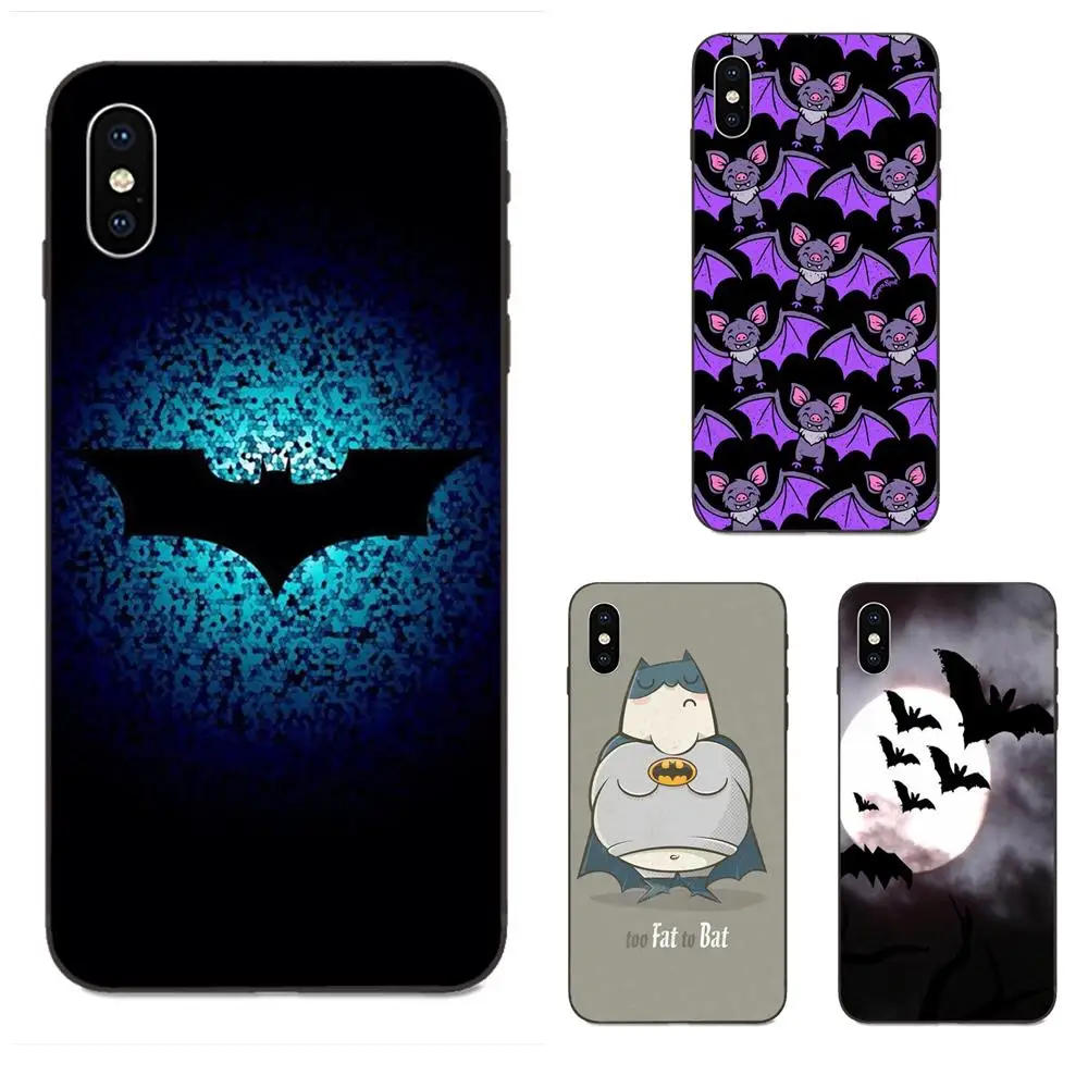 

Animal Vampire Black Bat Fashion TPU Pattern Phone For Xiaomi Redmi Note 3 3S 4 4A 4X 5 5A 6 6A 7 7A K20 Plus Pro S2 Y2 Y3