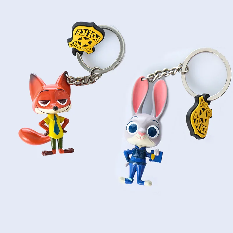 Kits HC Anime Zootopia Red Fox Nick Tiers Diamond Toy Model Kids Gift 