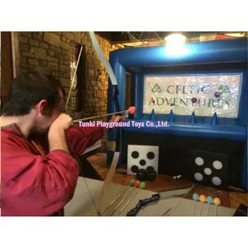

pvc tarpaulin inflatable archery shooting board game