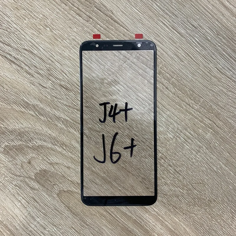 

20pcs/TOP Glass with OCA Glue Replacement For Samsung A31 A80 A90 A10E A20E A10S J4+ J6+ J6 J8 LCD Front Touch Screen Lens