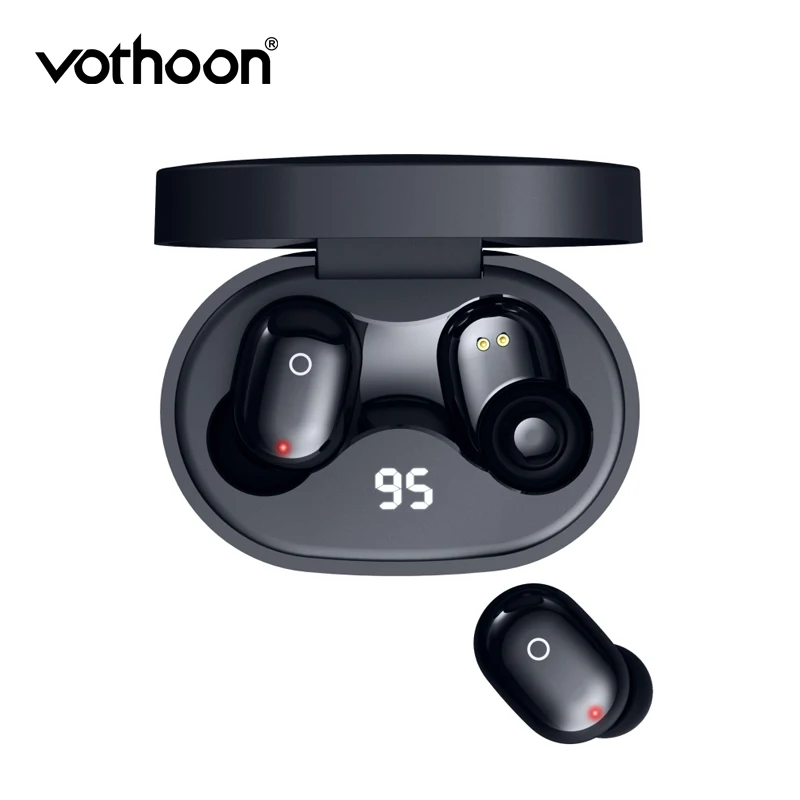 Беспроводные bluetooth-наушники Vothoon наушники F2 с шумоподавлением спортивные двойным