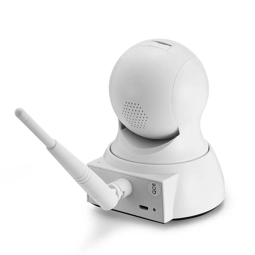 Kuulee Wireless Home Smart Security Camera WiFi Wireless Security Surveillance IP Camera Motion Detection Mini Pan 720P/1080P