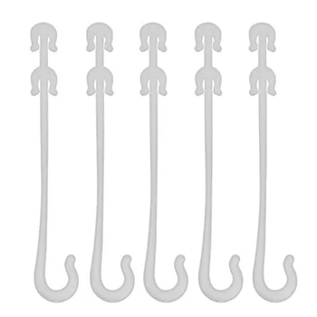 

100pcs/lot Plastic Plants Clips Cherry Tomato Clips Support for Vegetable Vine Hooks Fixed Clamps Garden Decoration Tools