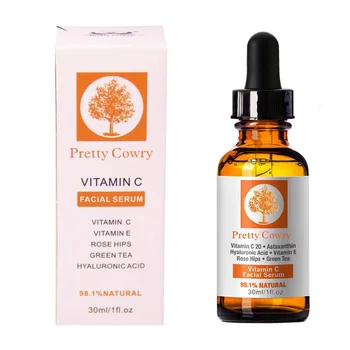 

30ML Vitamin C Face Serum Moisturize Shrink Pore Brighten Skin Care Lift Firming Essence Whitening Care TSLM2
