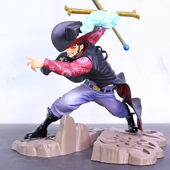 

Japanese Anime One Piece Dracule Mihawk PVC Figure Adult Collection Model Toy Doll For Children Gifts