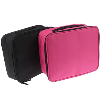 

Professional Cosmetic Bag Large Make-Up Bag Case Box Cosmetic Storage Bag Organizer Disassemble Partition For Girl Wemen Travel