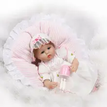

Soft Vinyl Alive Bebe Newborn Handmade Reborn Baby Doll Girl Likelife Gifts 42cm Reborn Baby Boy