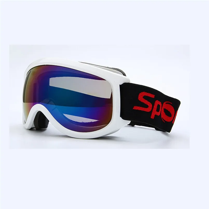 Лыжные очки Анти-туман и песок-доказательство большие сферические очки для детей, мужчин и женщин взрослых восхождения снег очки Lunette лыжные enfant 30S26