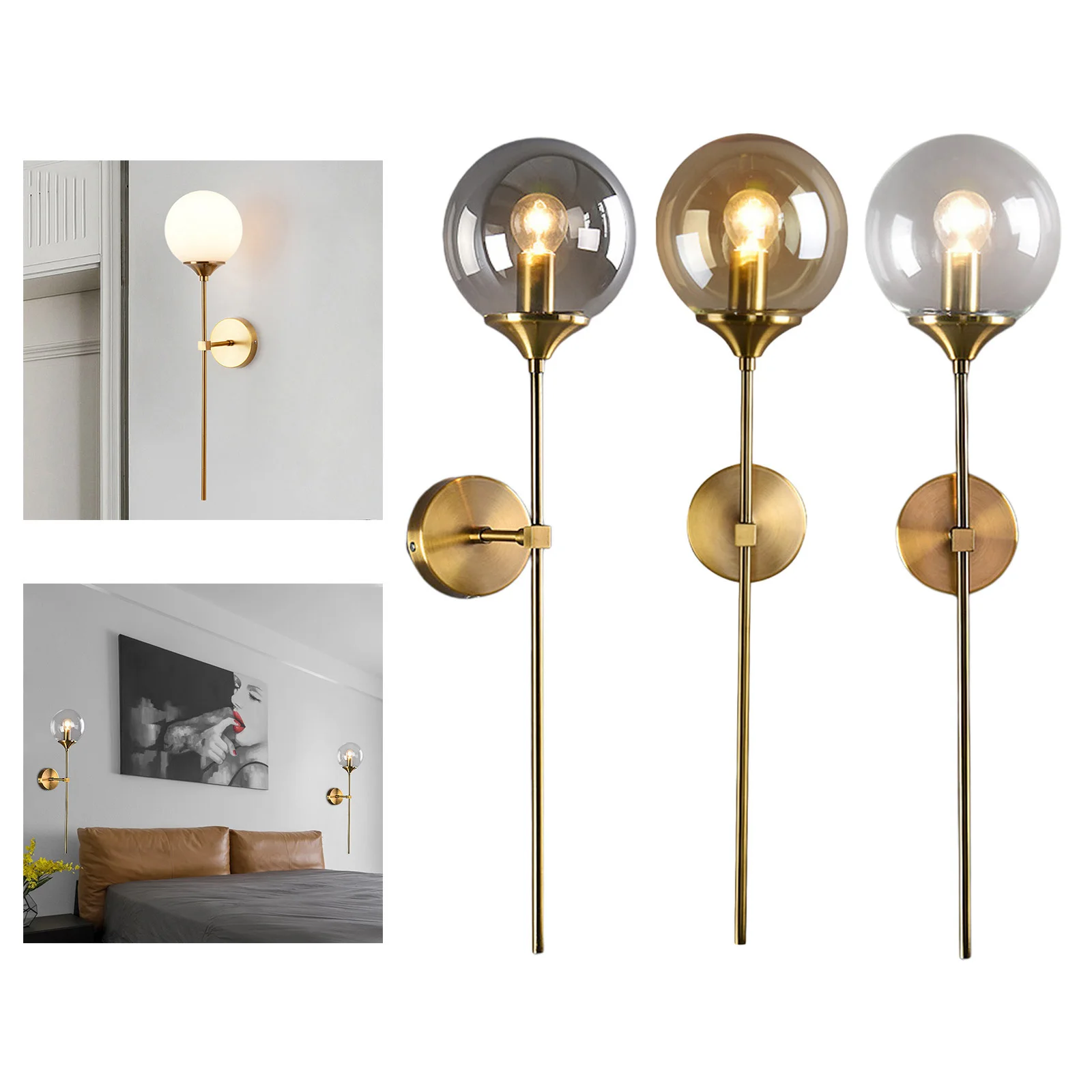 Gold Wall Sconce Lighting Wall Sconce for Living Room Hallway Wall Light 