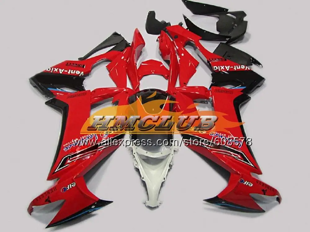 Корпус для KAWASAKI ZX1000C ZX-10R ZX10R 08 09 10 черный Пламя 118CL. 21 ZX 10R 1000CC ZX1000 ZX 10 R 2008 2009 2010 обтекатели - Цвет: No. 23