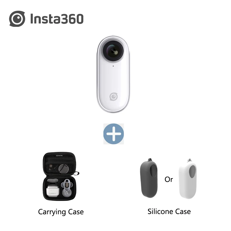Bundle 2 Insta360 GO новая Экшн-камера AI с автоматическим монтажом hands-free самая маленькая стабилизированная камера Insta 360 Go - Цветной: Bundle 2
