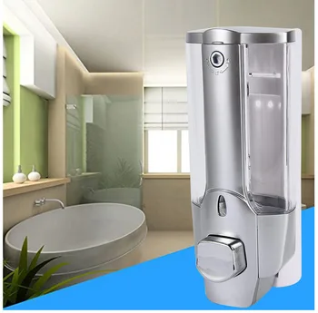 

350ml Wall Mount Soap Sanitizer Bathroom Shower Shampoo Dispenser Home Washer