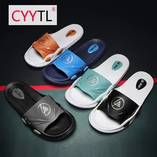 

CYYTL Fashion Men's Slippers EVA Home Casual Shoes Soft Summer Outdoor Beach Sandals Non-slip Flip Flops Pantoufle Homme Pantufa