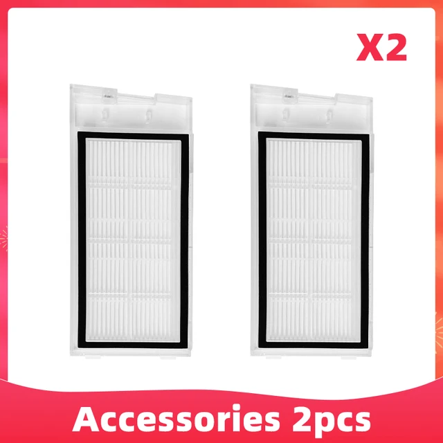 Replacement For Xiaomi Roidmi Eve Plus SDJ01RM Main Side Brush Hepa Filter Mop Dust Bag Vacuum Cleaner Spare Parts Accessories 2 Hepa Filter