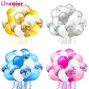 

20pcs Mixed Balloons First Happy Birthday Party Decoration 1st One Year Baby Kids Boy Girl Adult Wedding Supplies