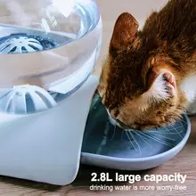 2.8L Petmate пополняющий гравитационный водный питатель для домашних животных автоматический диспенсер для воды кошка собака чаша для напитков