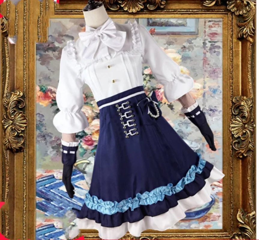 

Костюм садоводства мужской/женский из шапки, платья, галстука, перчаток и носков