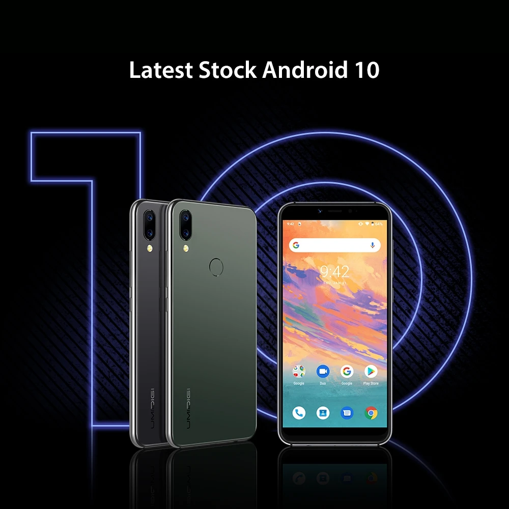 UMIDIGI A3S смартфон с 5 7 дюймовым дисплеем четырёхъядерным процессором MTK6761 ОЗУ 2 Гб